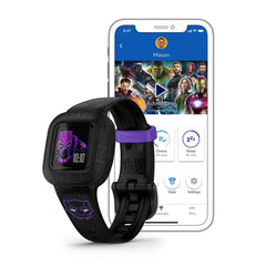 Garmin vivofit jr. 3 Kid's Fitness Tracker - Black Panther Special Edition