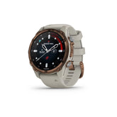 Garmin Descent Mk3i 43 mm Bronze PVD Titanium with French Gray Silicone Band