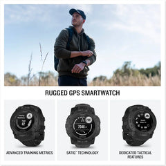 Garmin Instinct 3 Solar GPS Smartwatch Tactical Edition