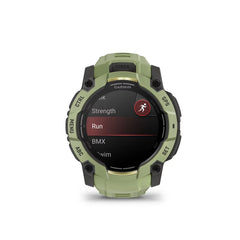 Garmin Instinct 3 50 mm AMOLED GPS Smartwatch Fern Green with Fern Green Band
