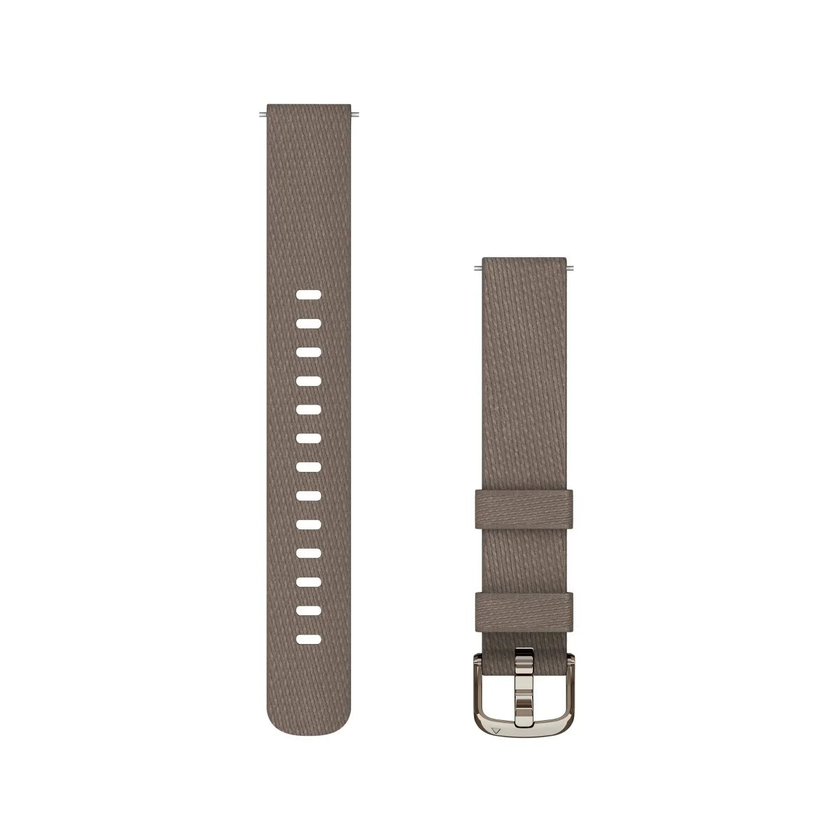 Garmin Lily 2 Bands Coffee Nylon with Cream Gold Hardware