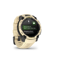 Garmin Instinct 3 45 mm AMOLED GPS Smartwatch Citrine with Citrine Band