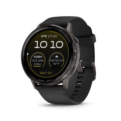 Garmin D2 Air X15 45mm Smartwatch in Slate with Black Silicone Band