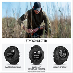 Garmin Instinct 3 Solar GPS Smartwatch Tactical Edition