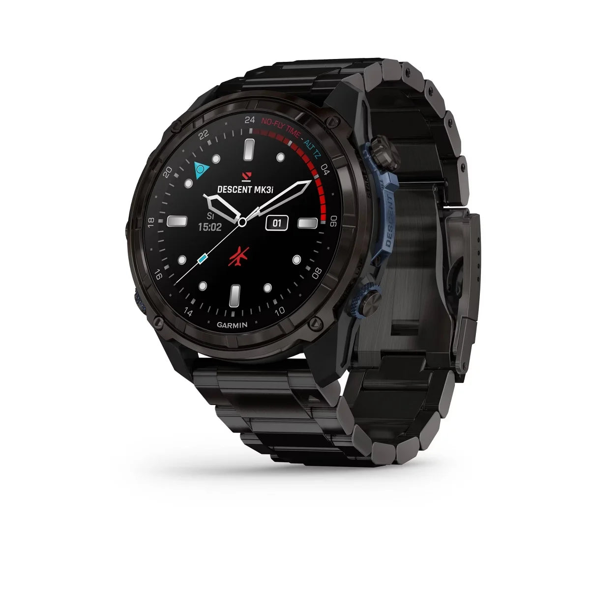 Garmin Descent Mk3i 51 mm Carbon Gray DLC Titanium with DLC Titanium Band