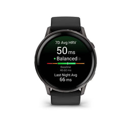 Garmin Venu 4 Smartwatch with Silicone Band