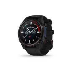 Garmin Descent Mk3i 43 mm Carbon Gray DLC Titanium with Black Silicone Band